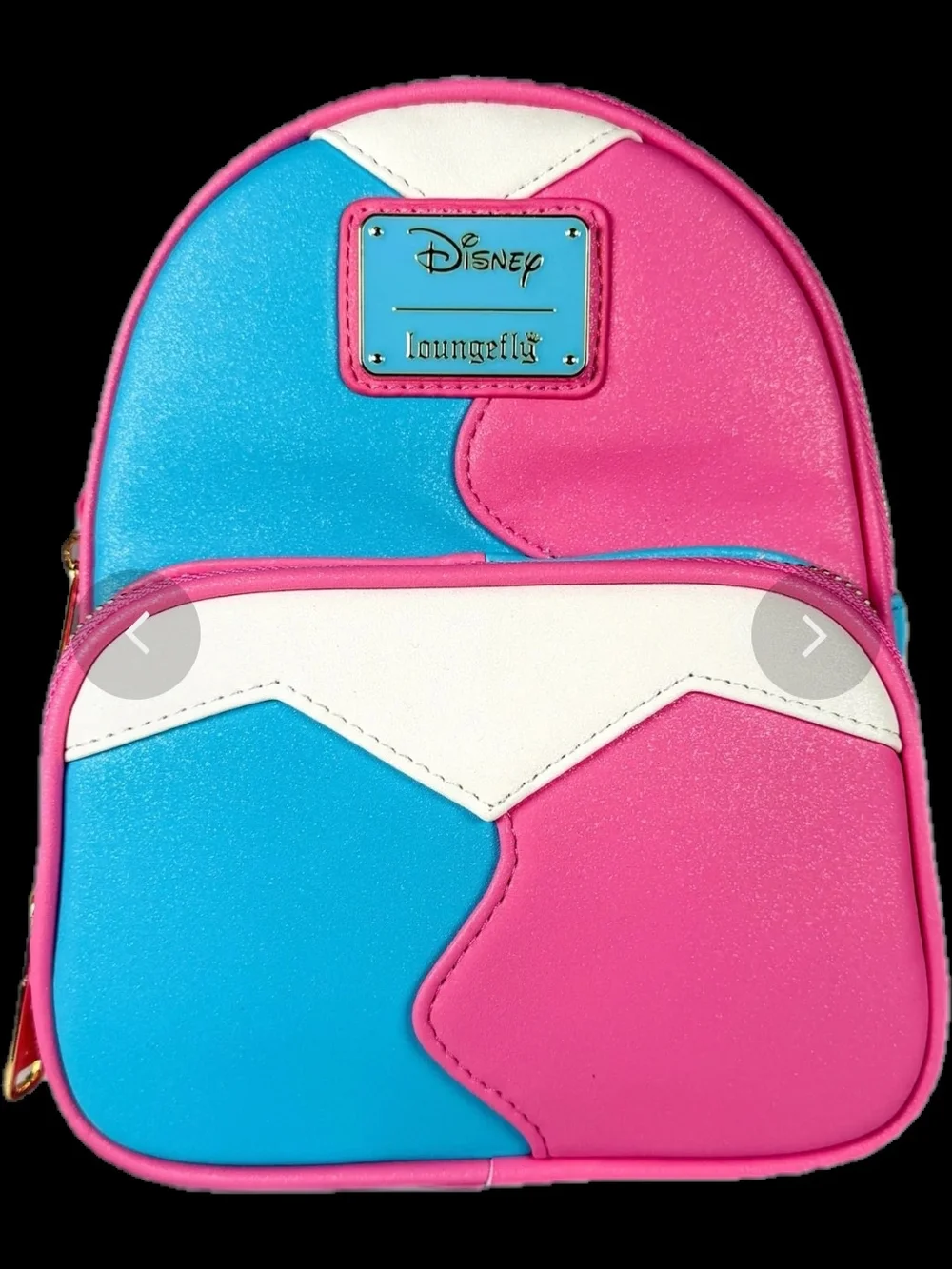 Loungefly Make It Pink Make It Blue Mini Backpack With Coin Purse